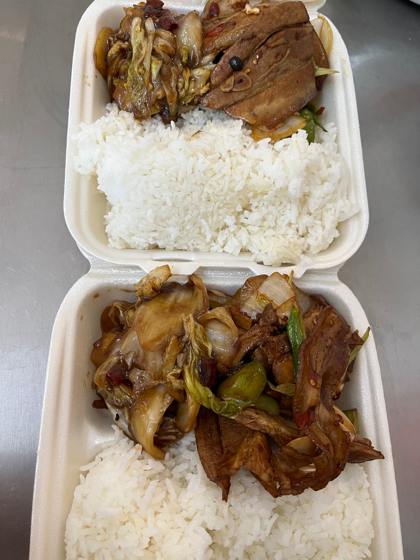 盖饭 一 Paquete Arroz con Guisado