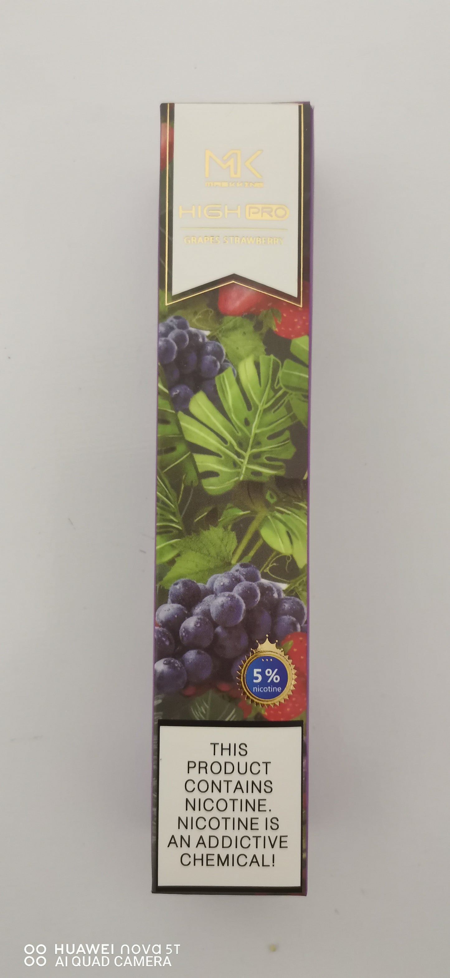 Vapeador MK Grapes Strawberry