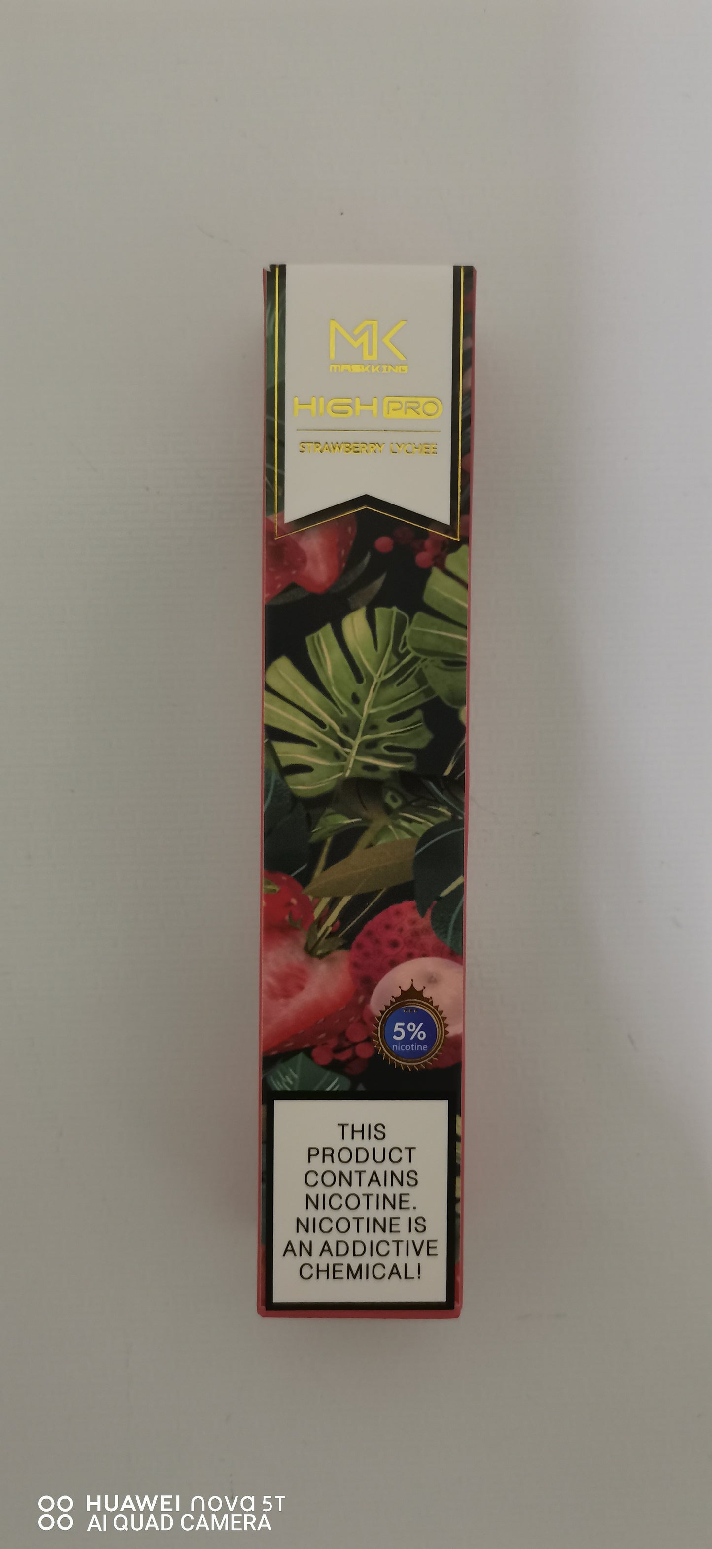 Vapeador MK Strawberry Lychee