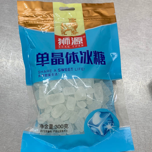 单晶体冰糖/狮源/300g