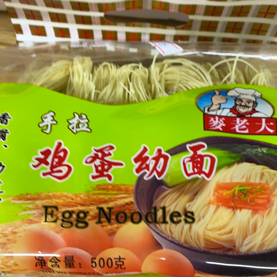 麦老大-鸡蛋幼面 500G