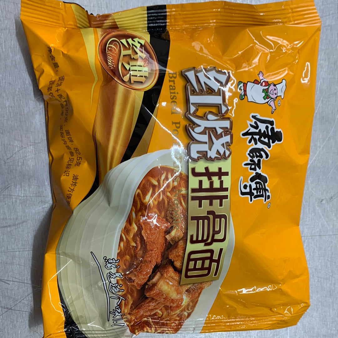 康师傅/红烧排骨面/82g