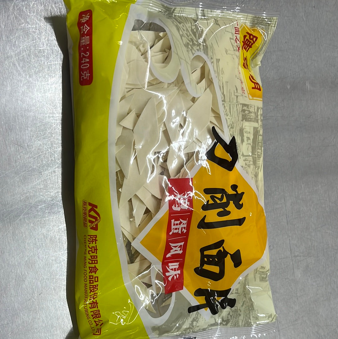 陈克明/刀削鸡蛋面片