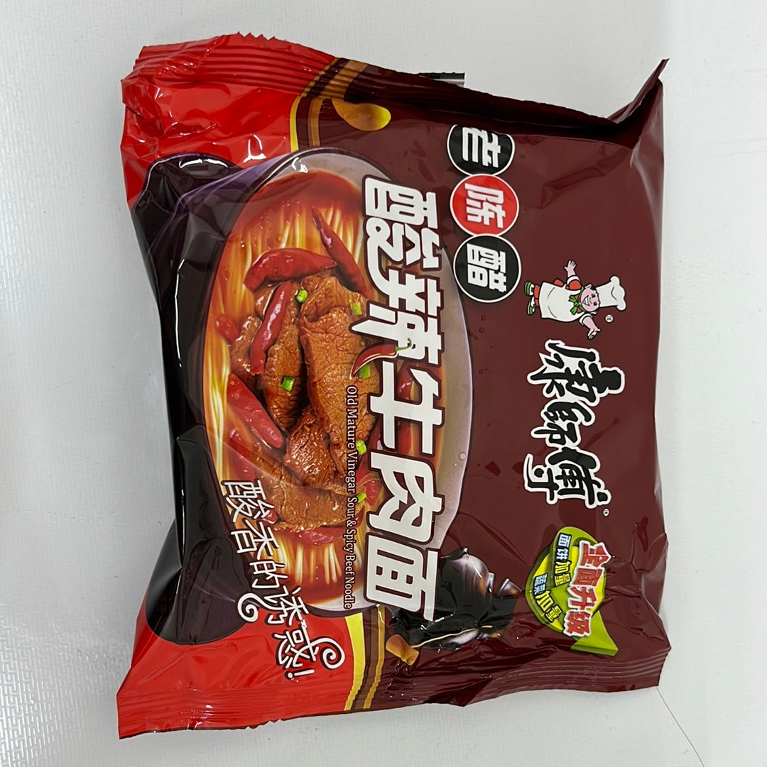 康师傅/酸辣牛肉面/85g