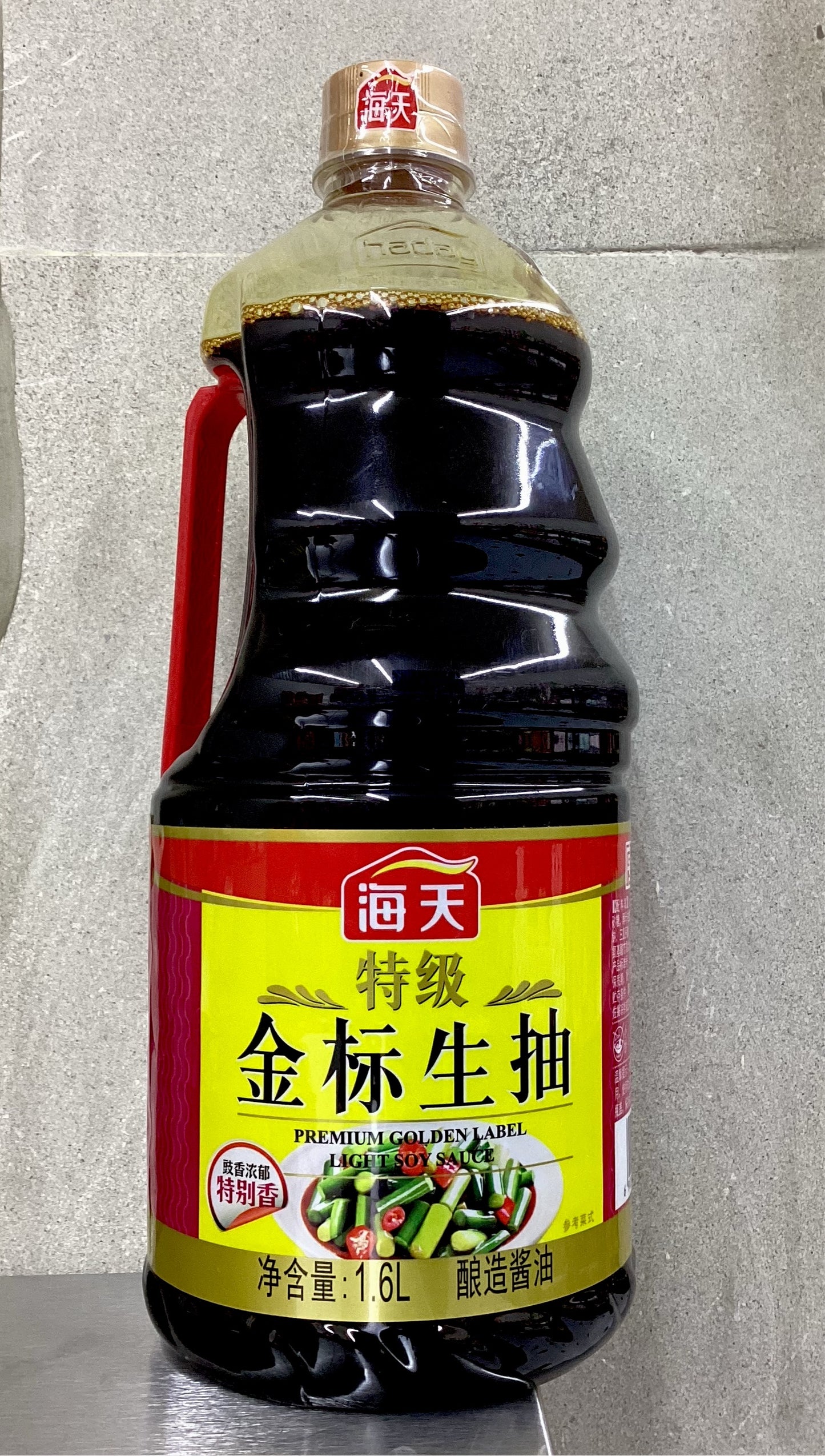 海天-金标生抽1.6L.