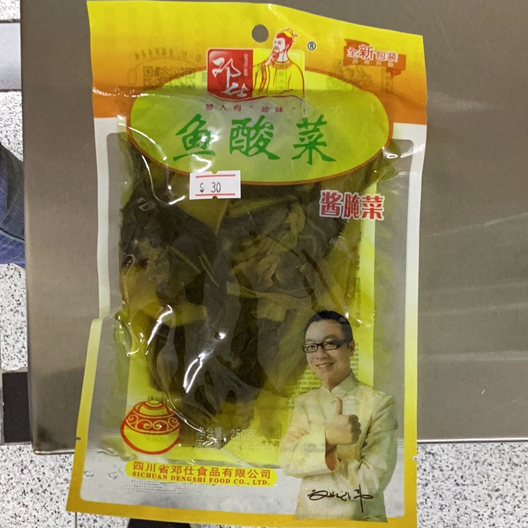 鱼酸菜。 250 克。
