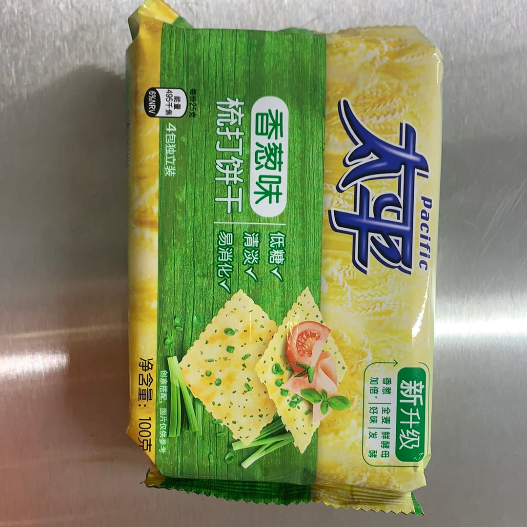 太平/梳打饼干/香葱味 100g