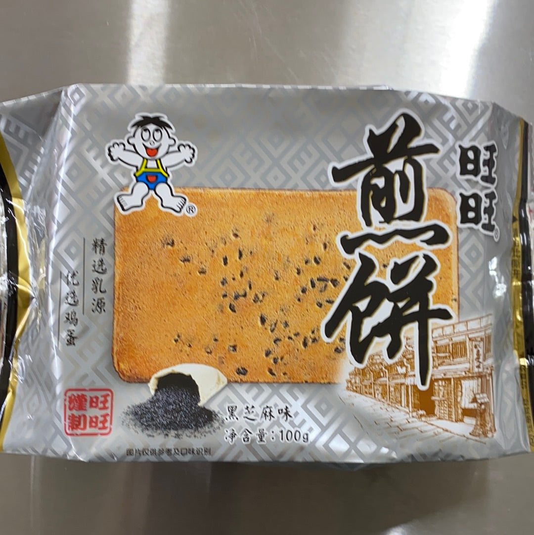 旺旺-煎饼黑芝麻 100G