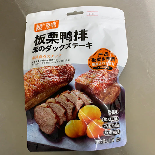 超友味-板栗鸭排香辣味 100G