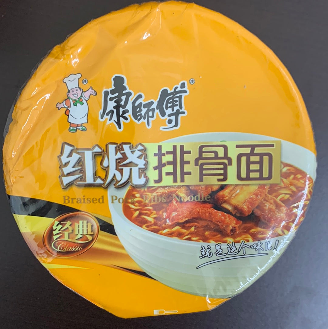 康师傅-红烧排骨-桶