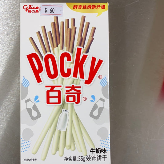 百奇/牛奶味。55g