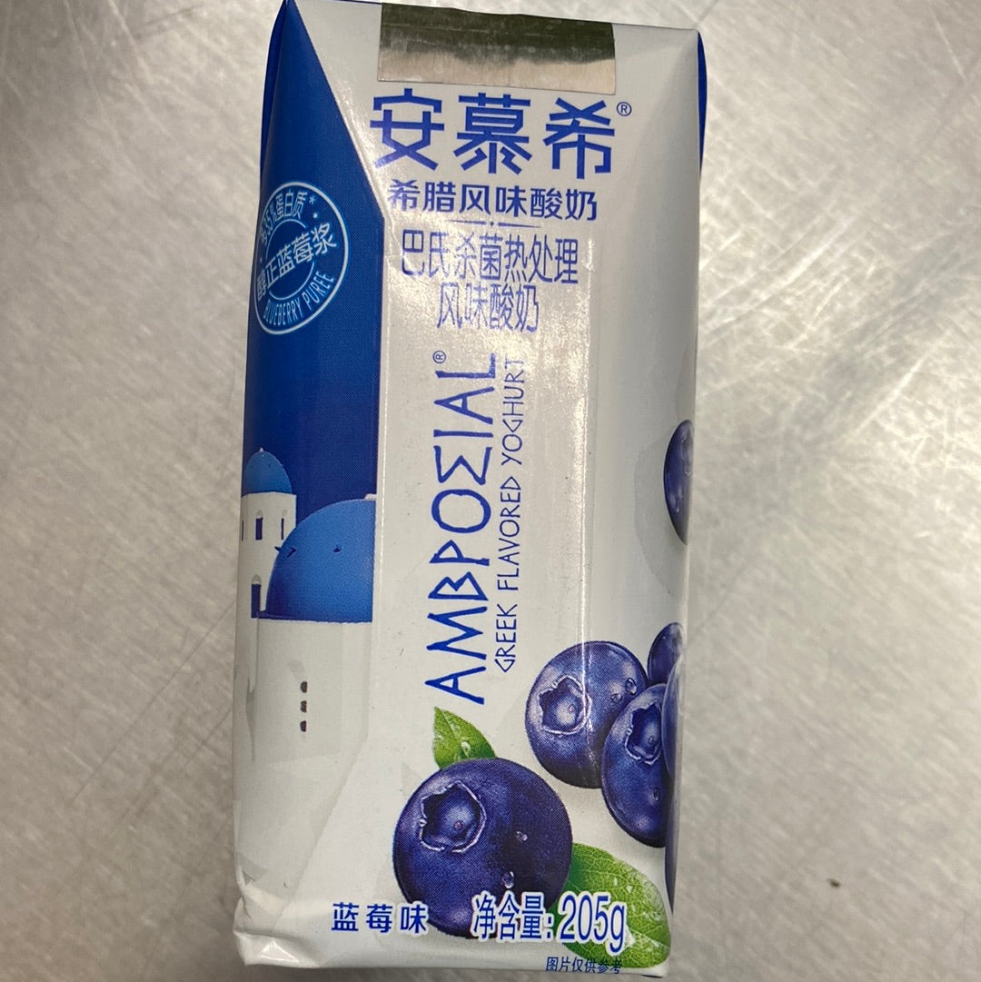 安慕希蓝莓味