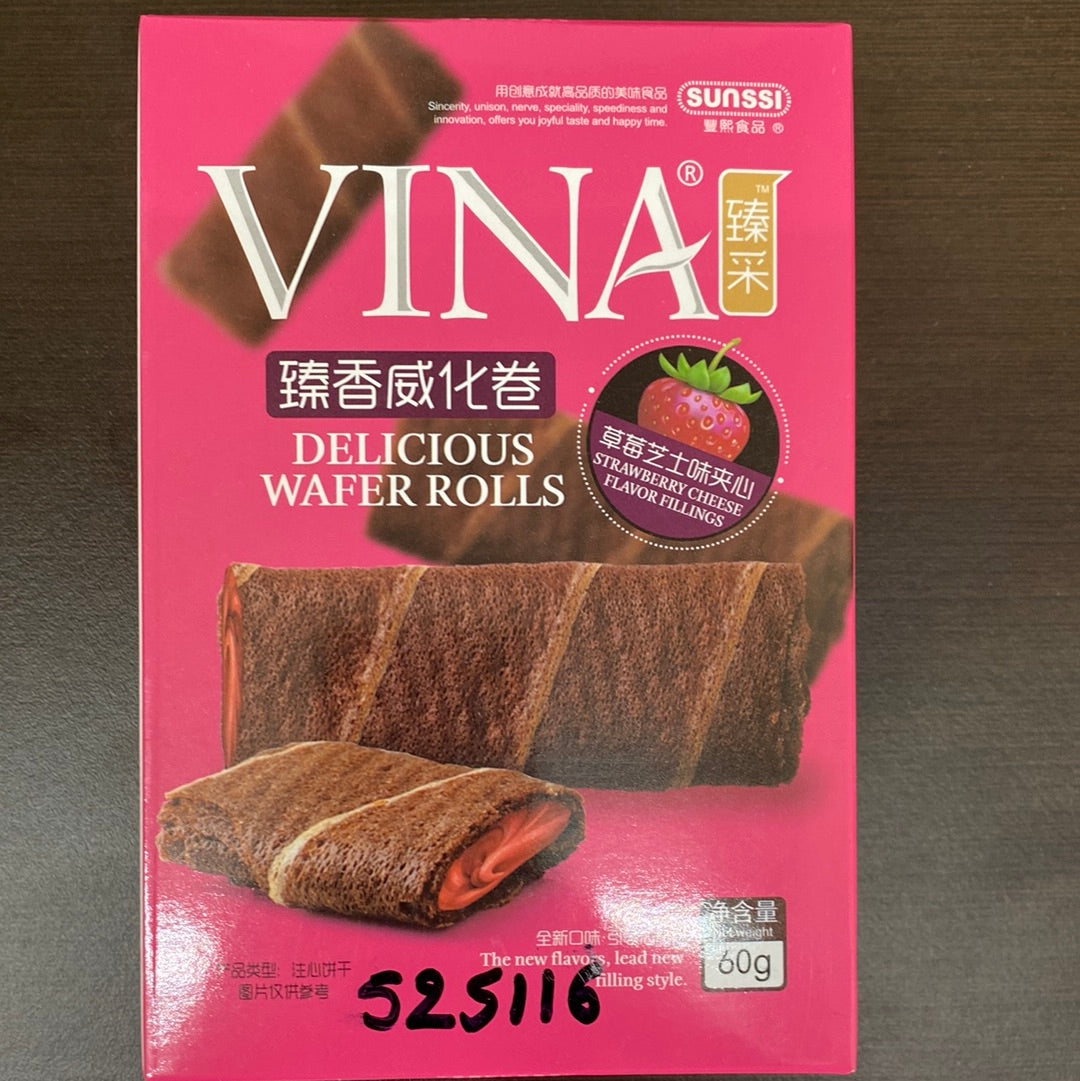 臻采 草莓芝士夹心 60克