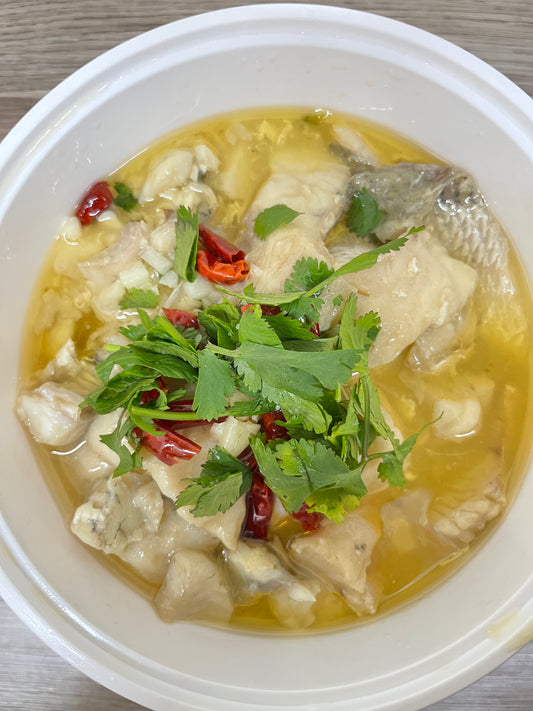 热-酸菜鱼（鲈鱼）