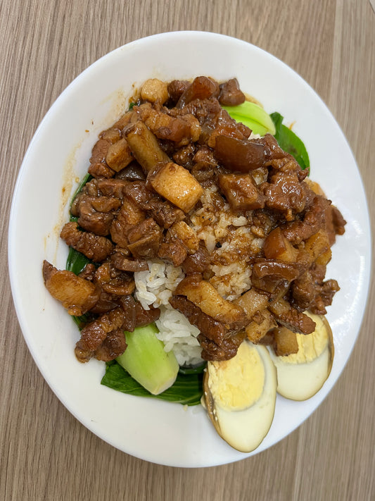 热-卤肉饭
