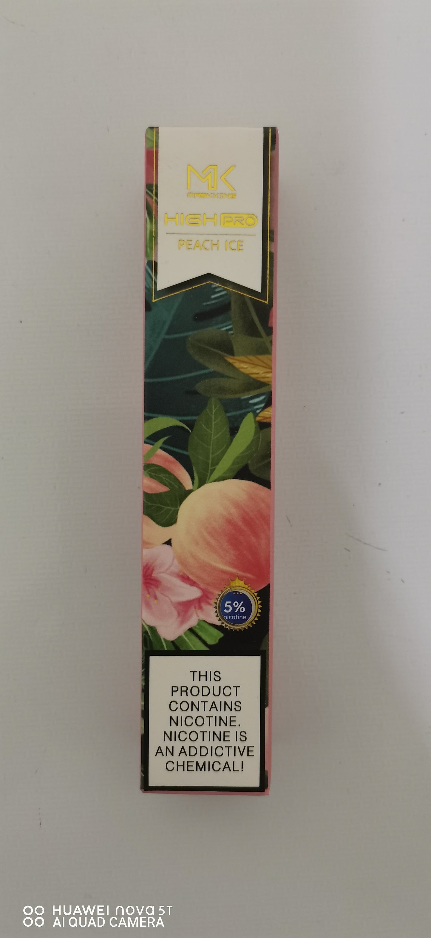 Vapeador MK Peach Ice