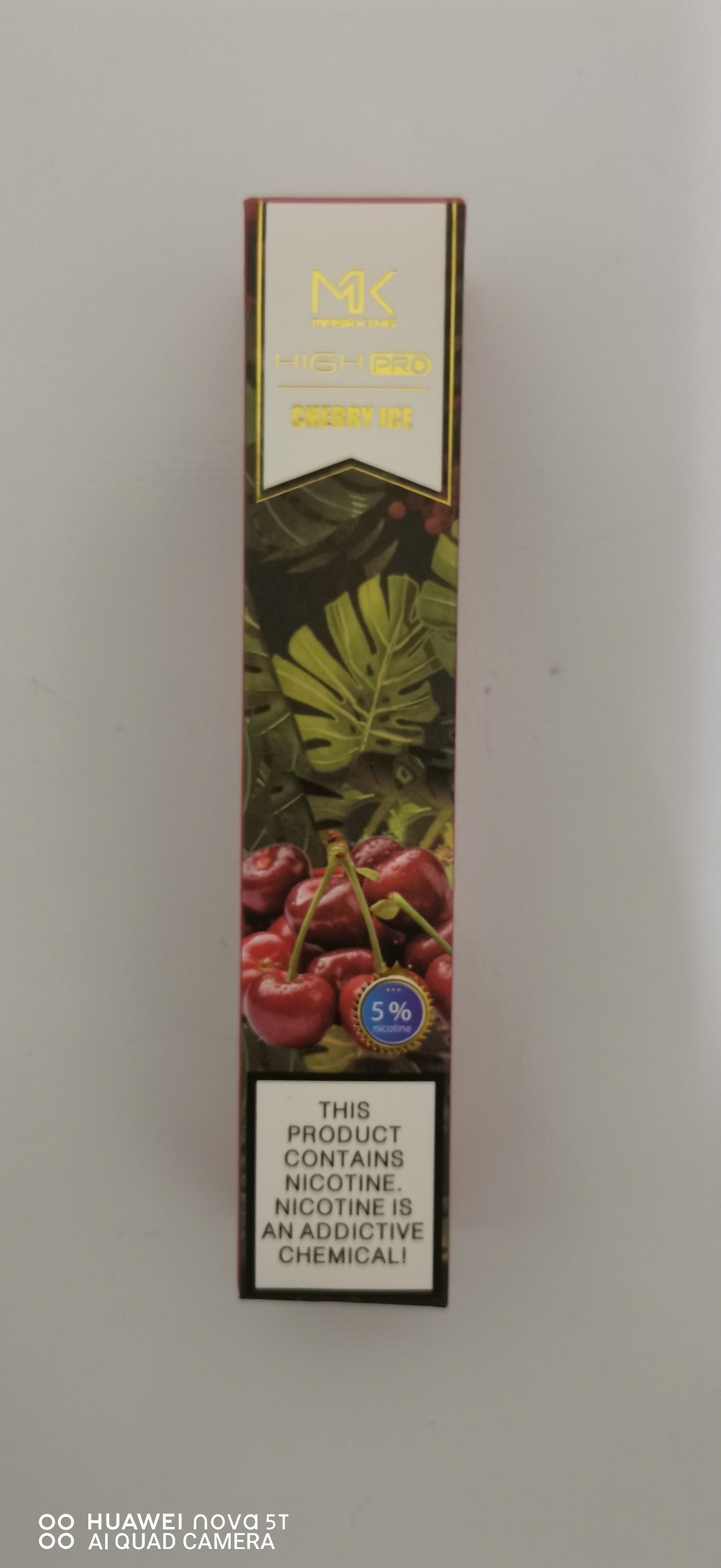 Vapeador MK Cherry Ice