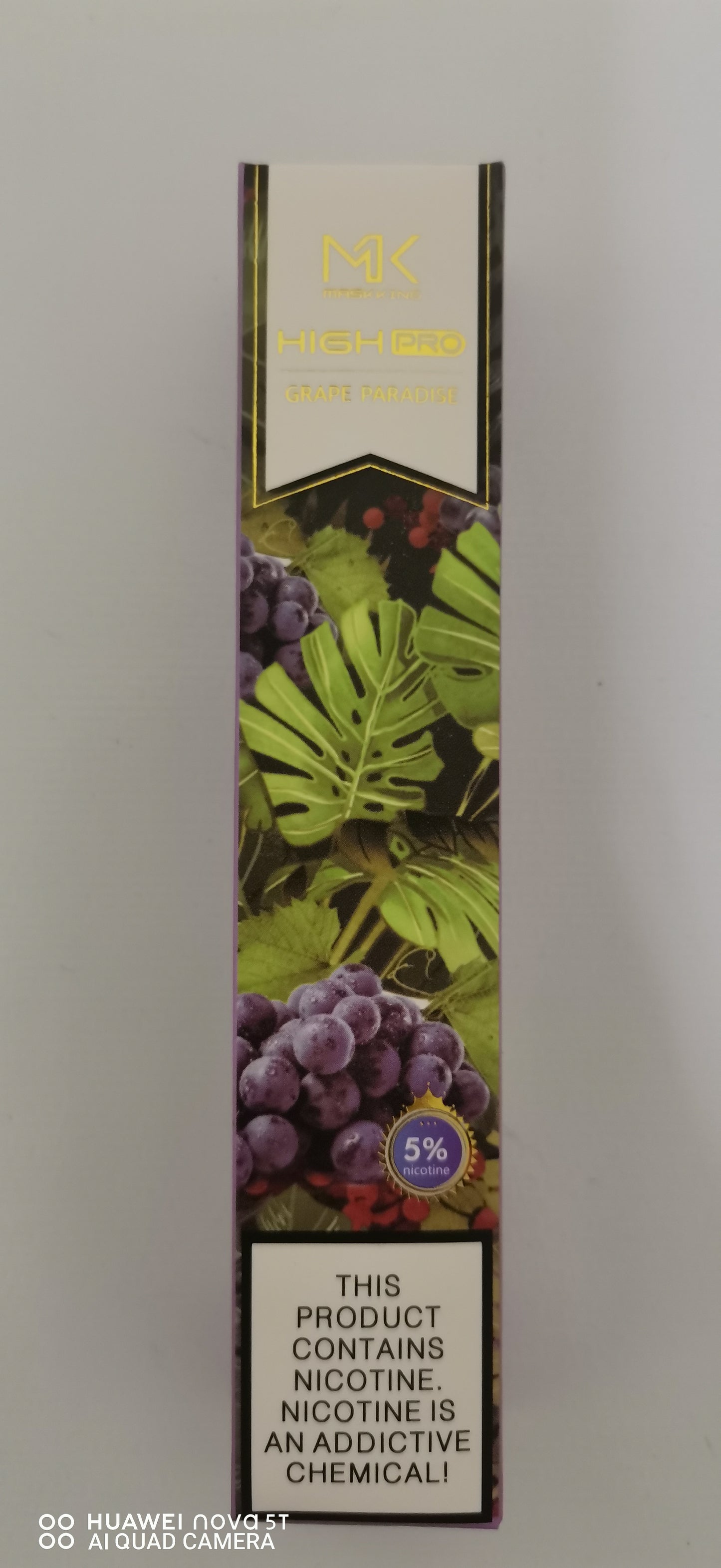 Vapeador MK Grape Paradise