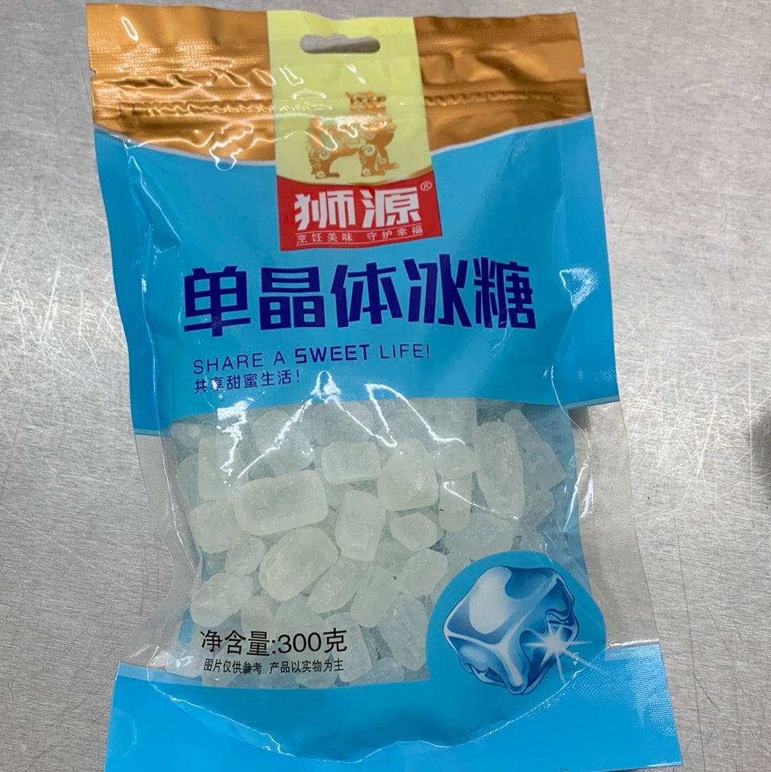 单晶体冰糖/狮源/300g