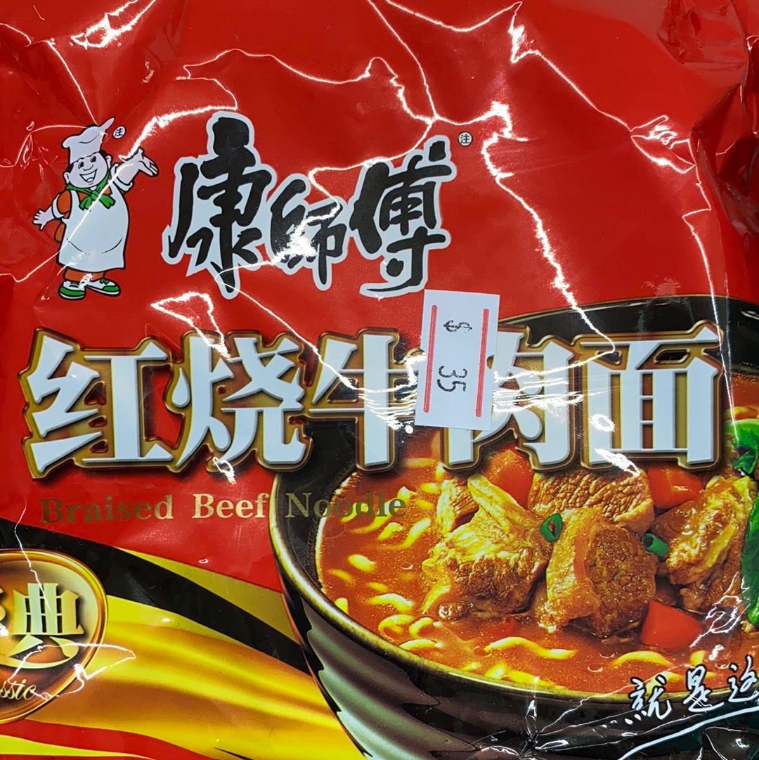 康师傅-红烧牛肉面 85G
