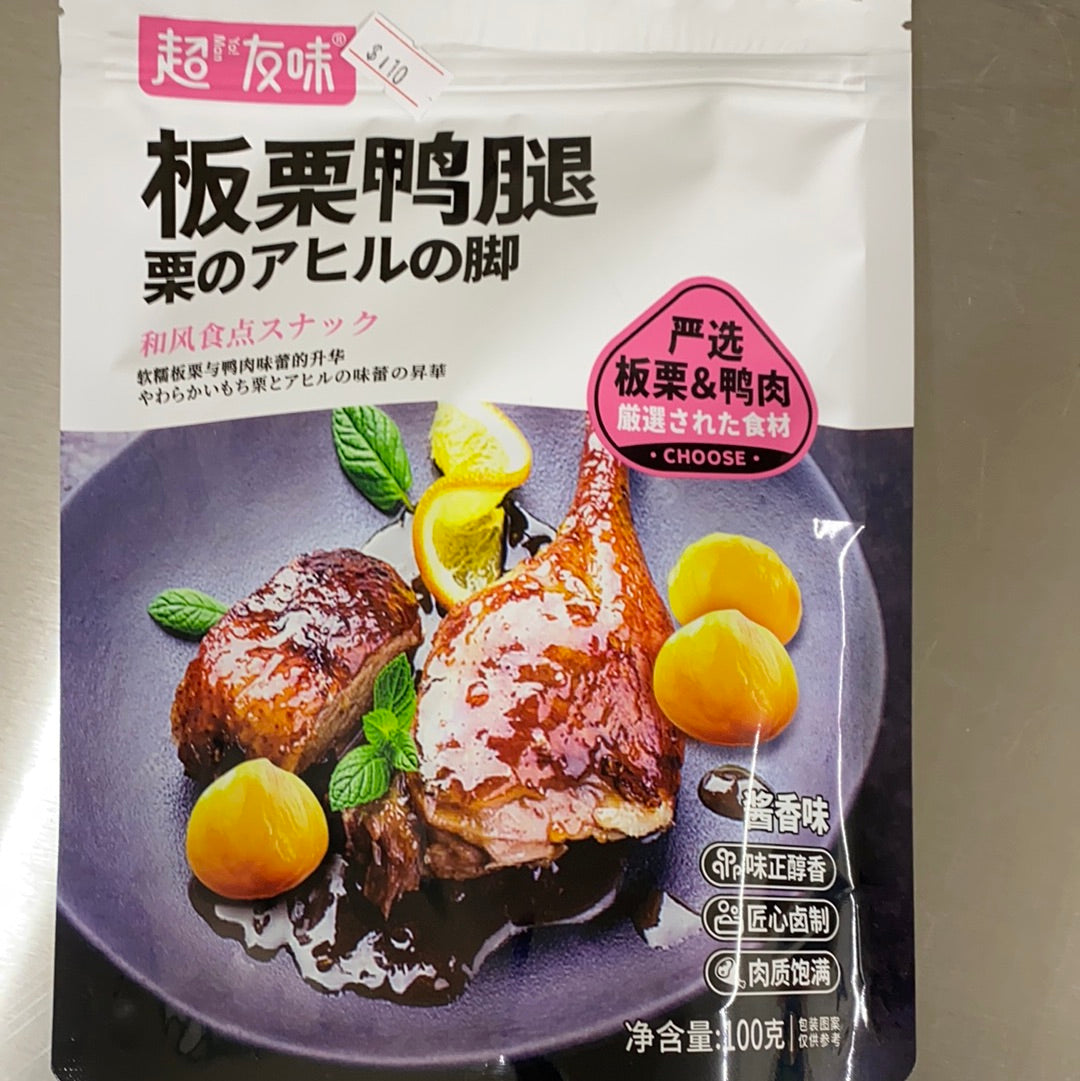 超友味-板栗鸭腿酱香味 100G