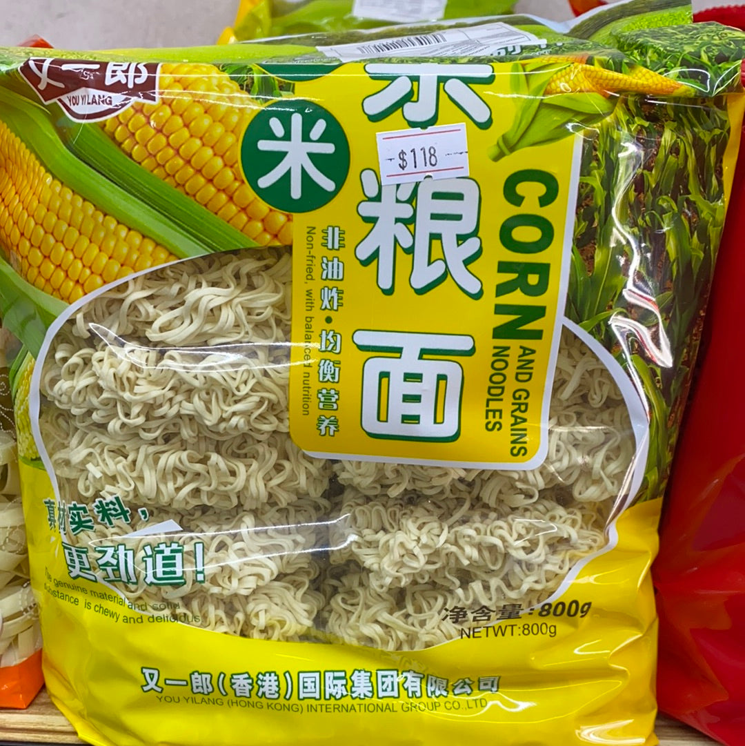 又一郎-玉米杂粮面 800G