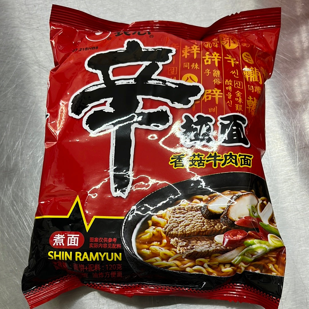辛辣面/香菇牛肉