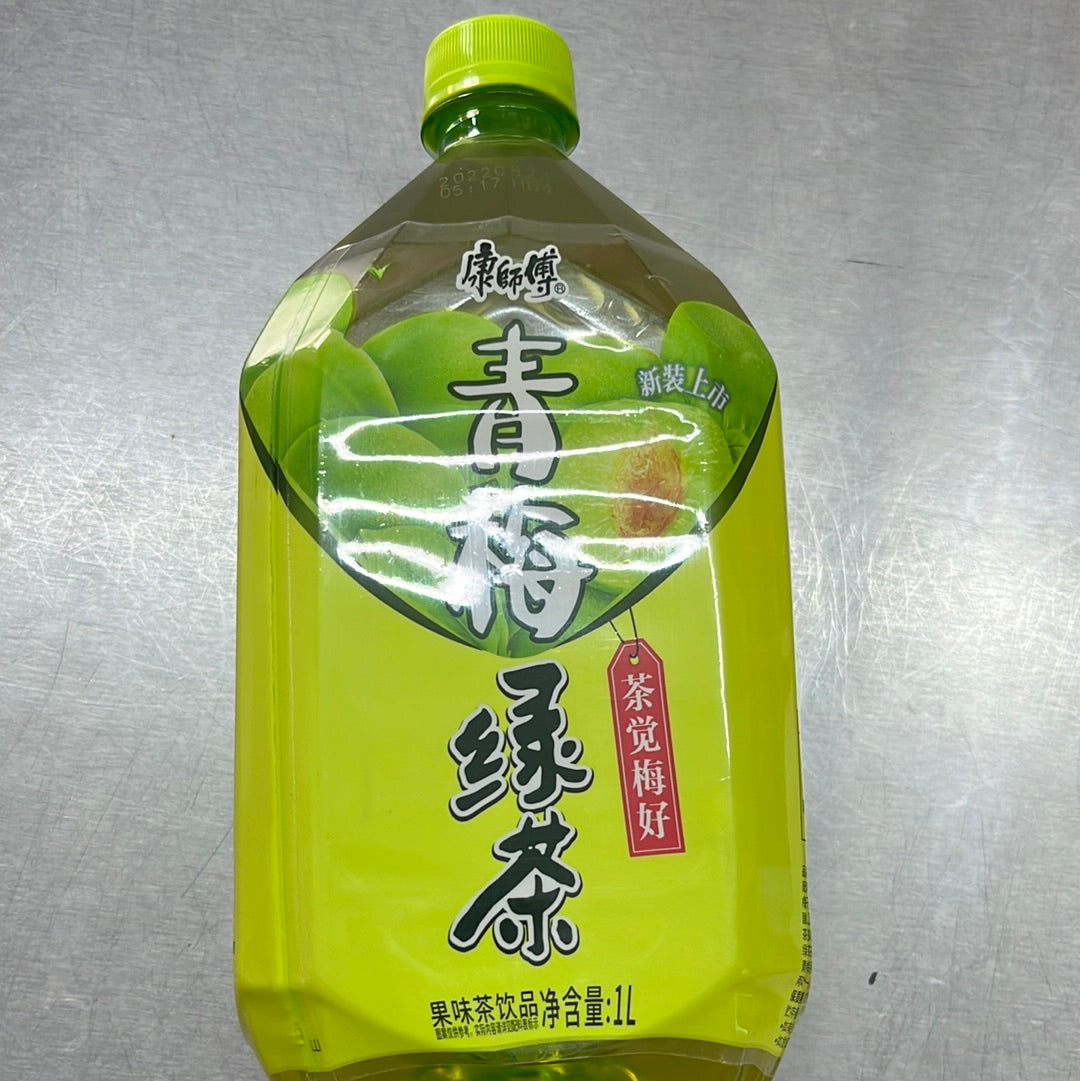 康师傅/青梅绿茶/1L