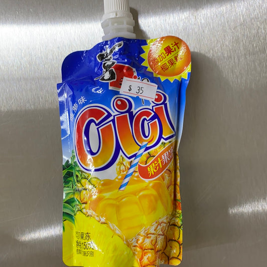 喜之郎-吸吸果汁/菠萝。150g