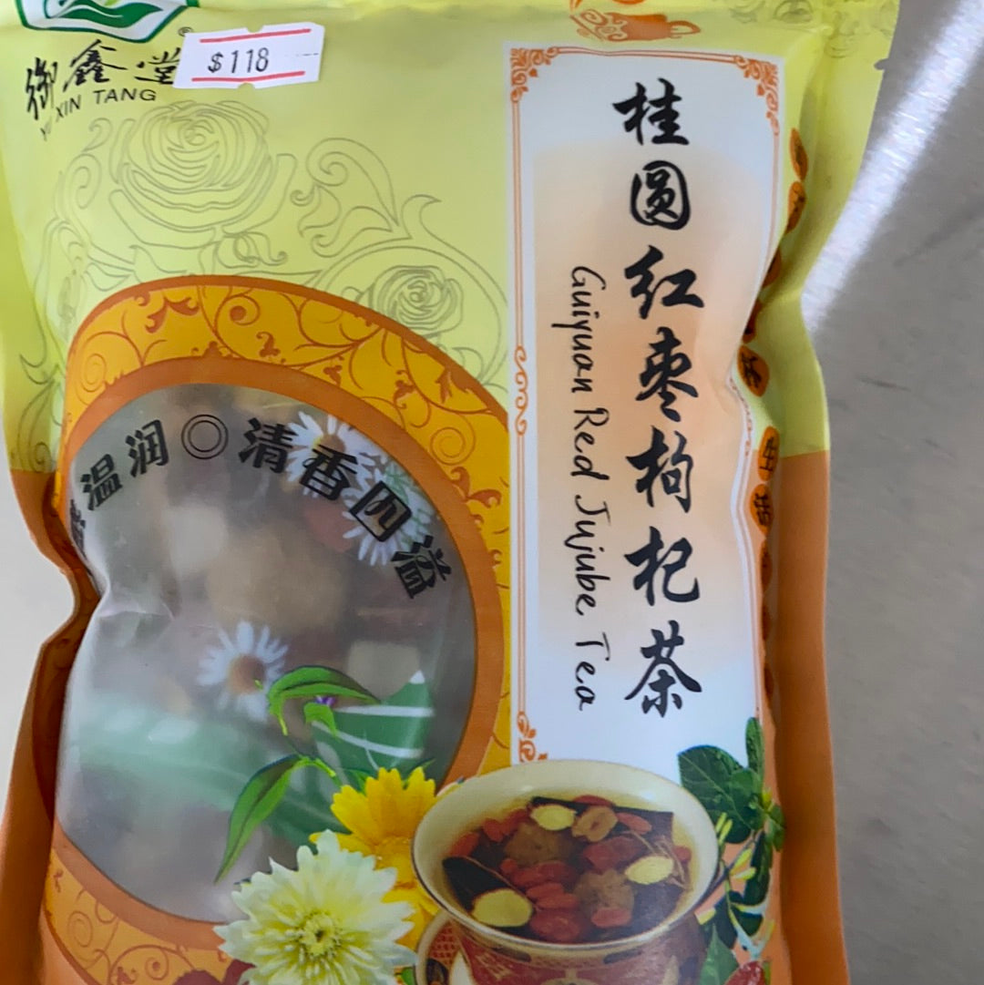 桂圆红枣枸杞茶