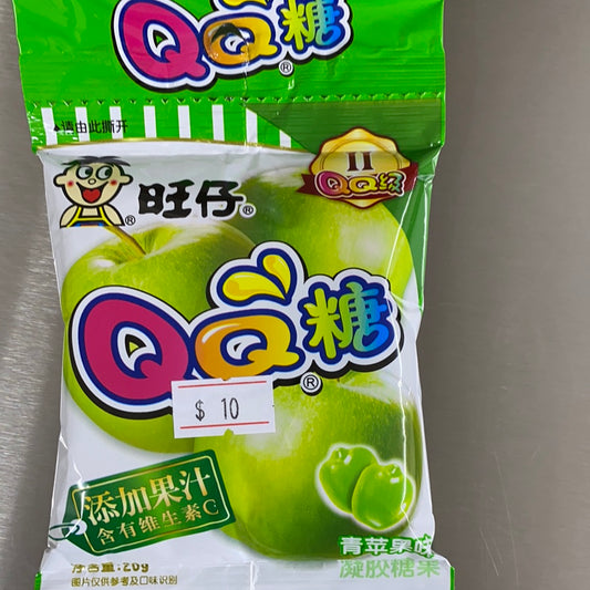 旺仔- QQ糖 青苹果味 20G