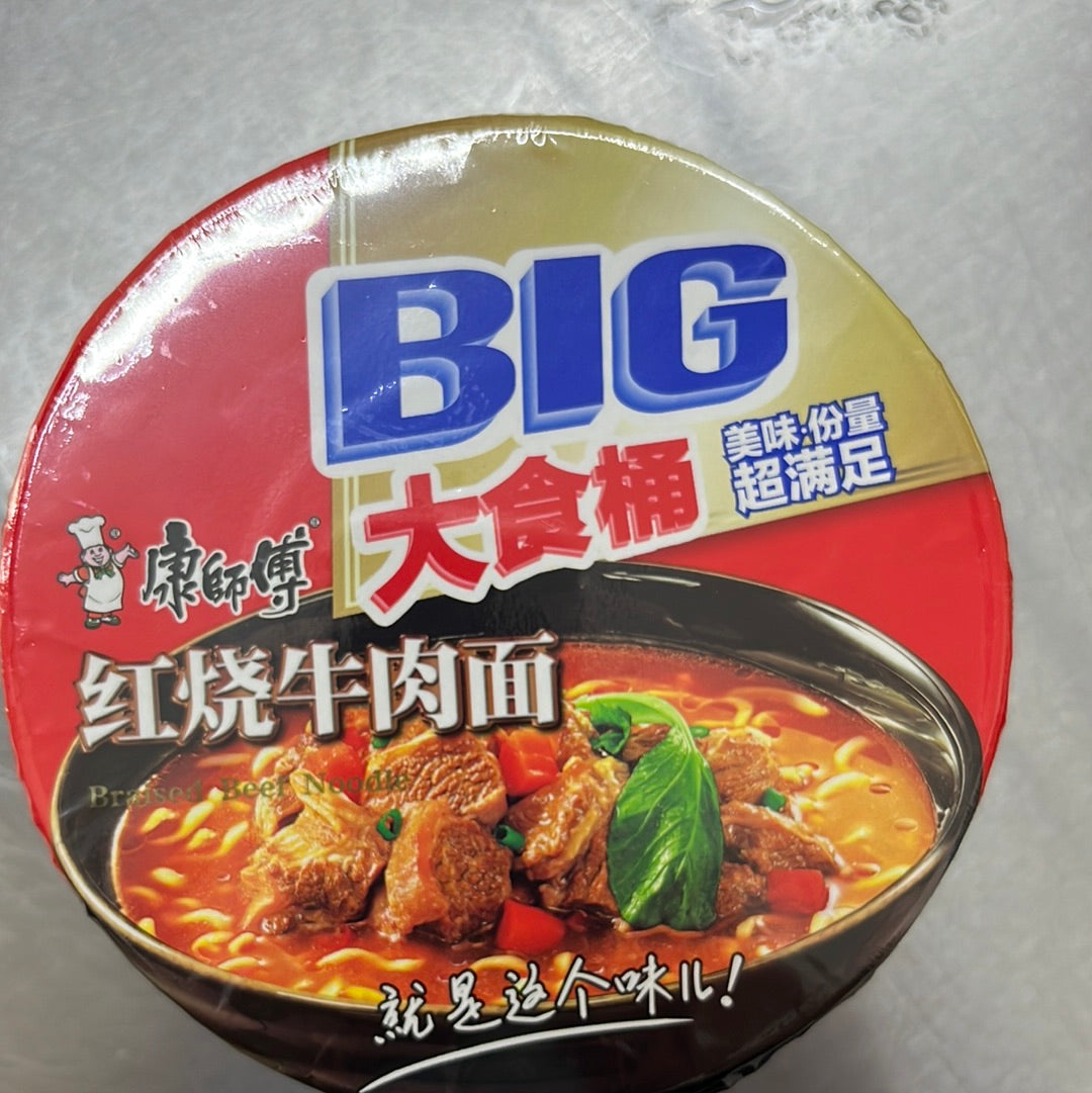 康师傅/红烧牛肉面/大食桶
