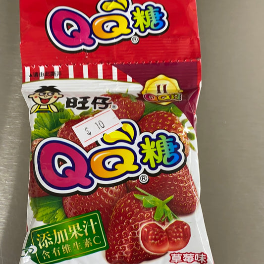 旺仔- QQ糖 草莓味 20克