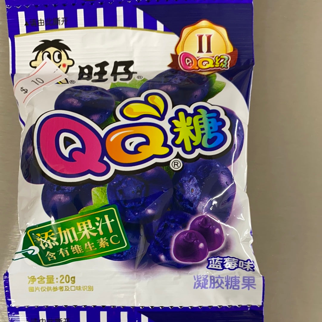 旺仔- QQ糖 蓝莓味 20G