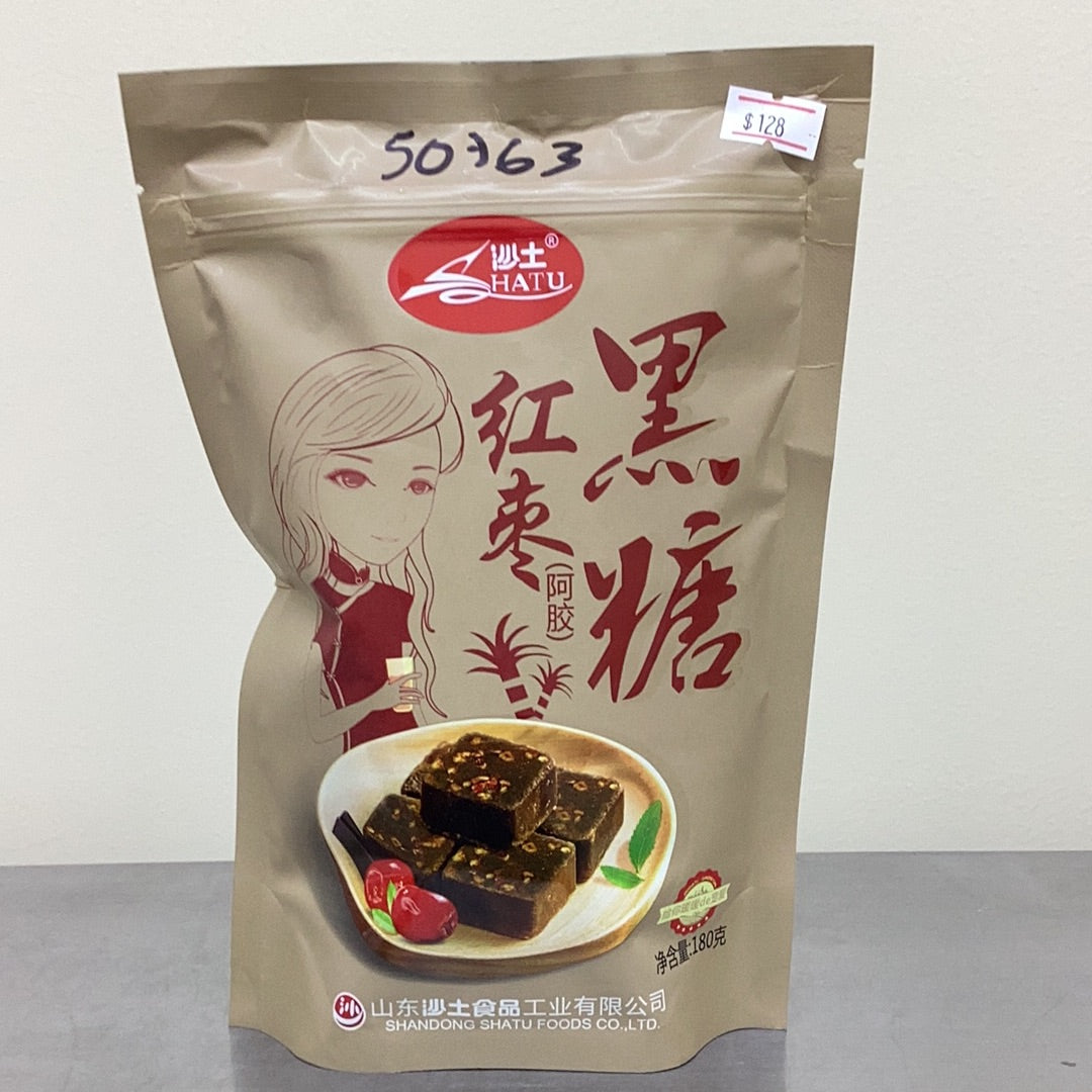 莎士/红枣黑糖   180克。
