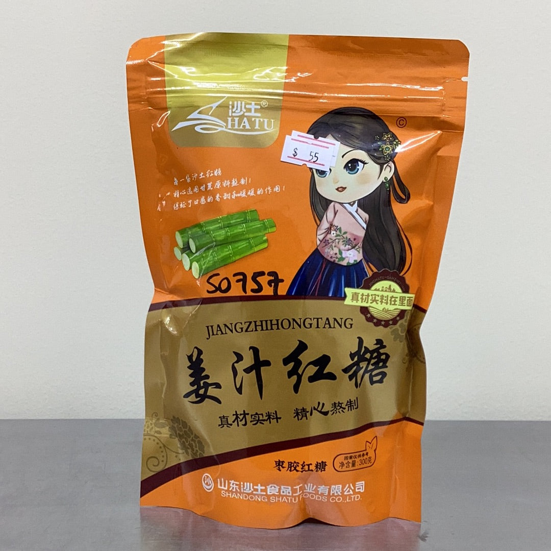 莎士姜汁红糖  300克。