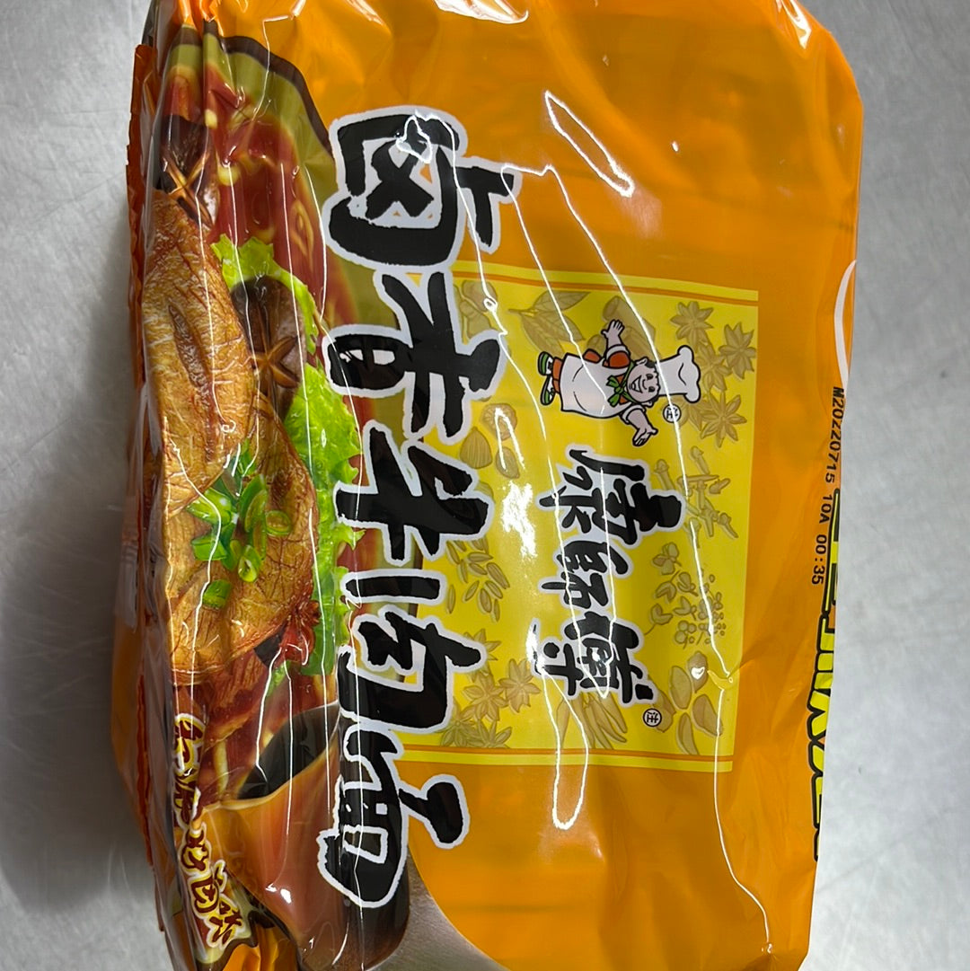 康师傅/卤香牛肉面-5连