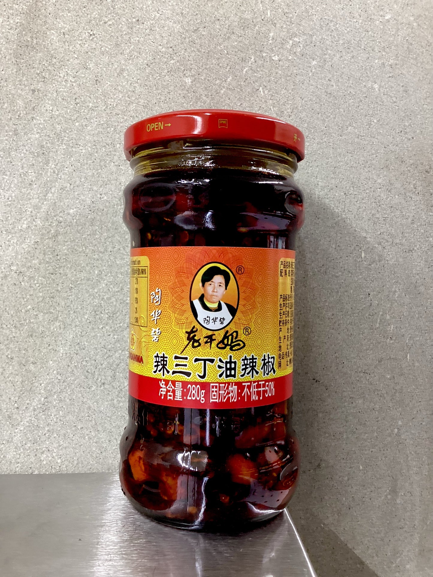 老干妈-辣三丁油辣椒280克