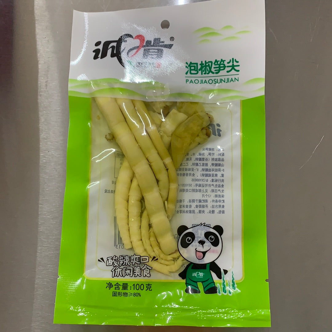 诚啃/泡椒笋尖。100g