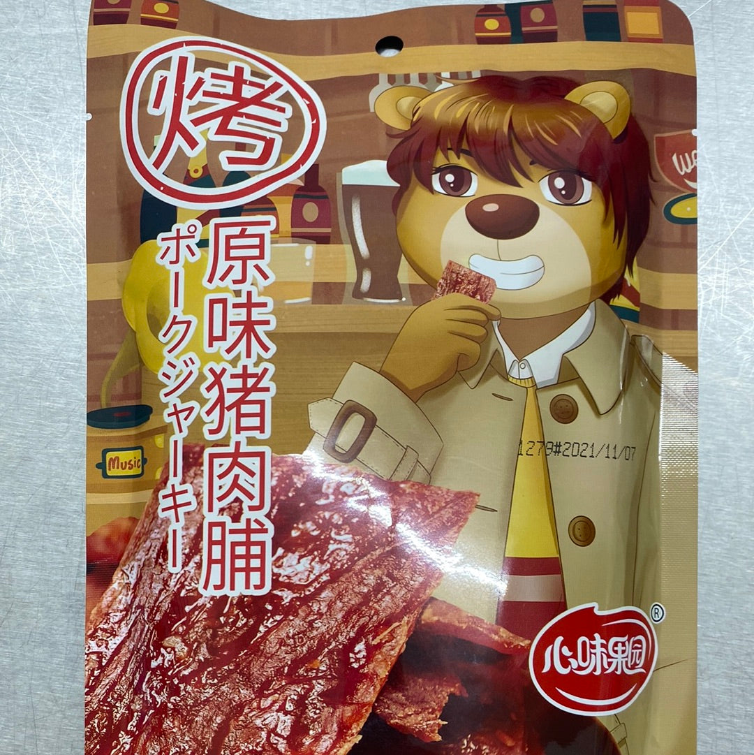 心味果园 原味肉脯