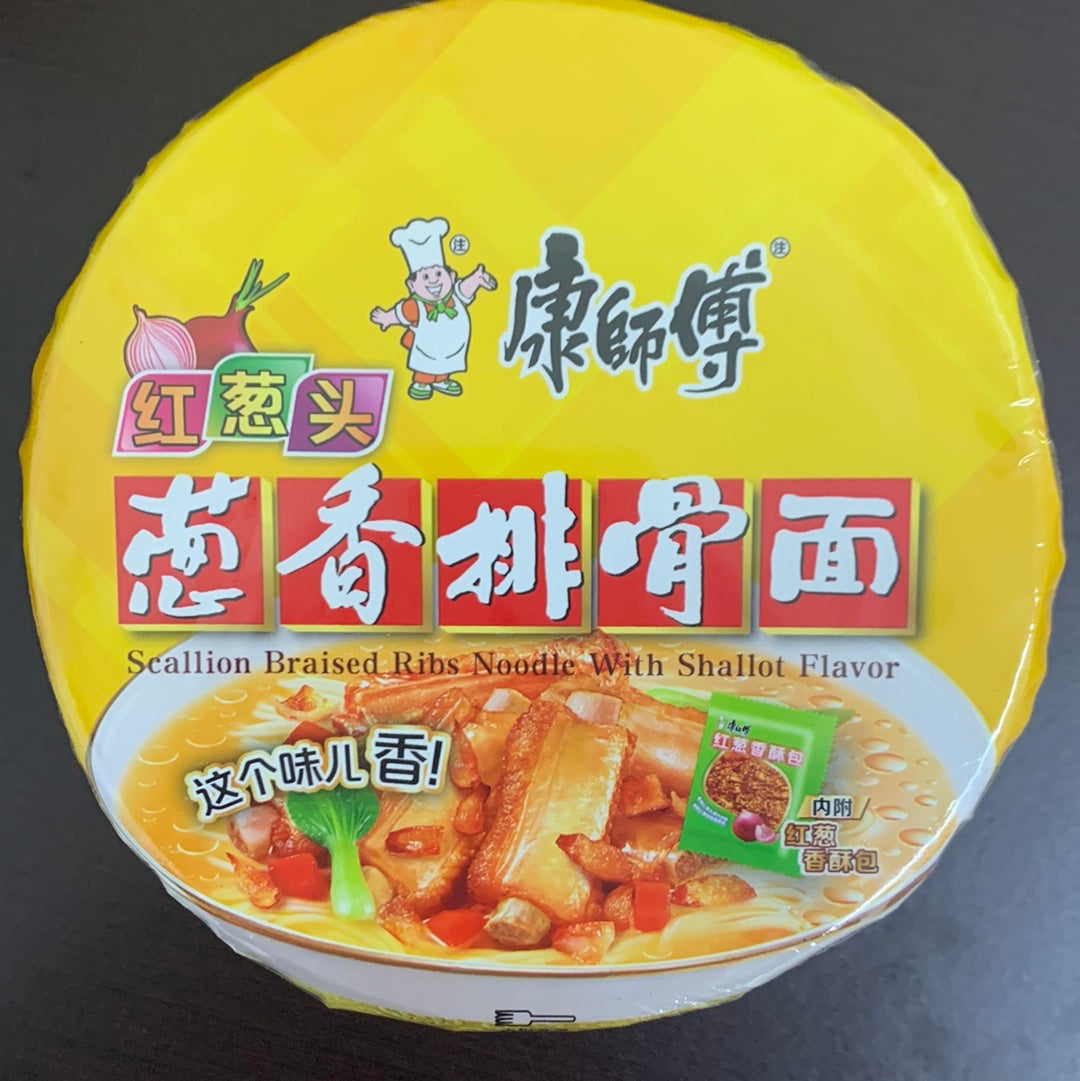 康师傅-葱香排骨-桶