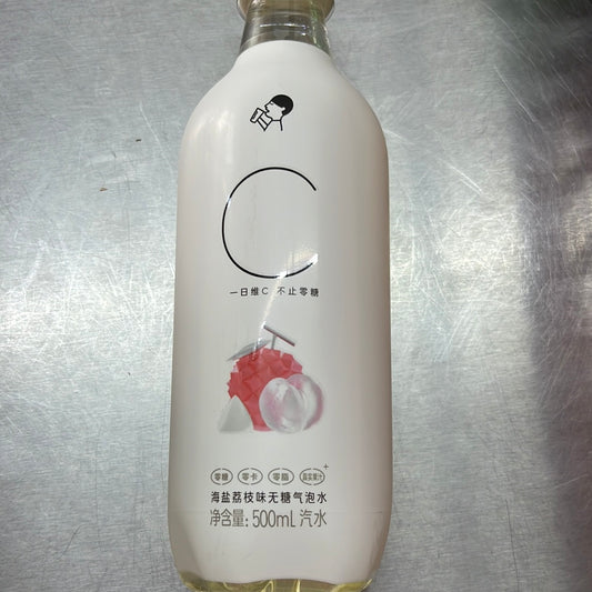 海盐茘枝汽泡水